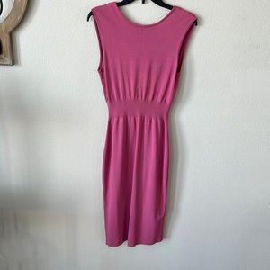 Eva Mendes pink stretchy dress size S
